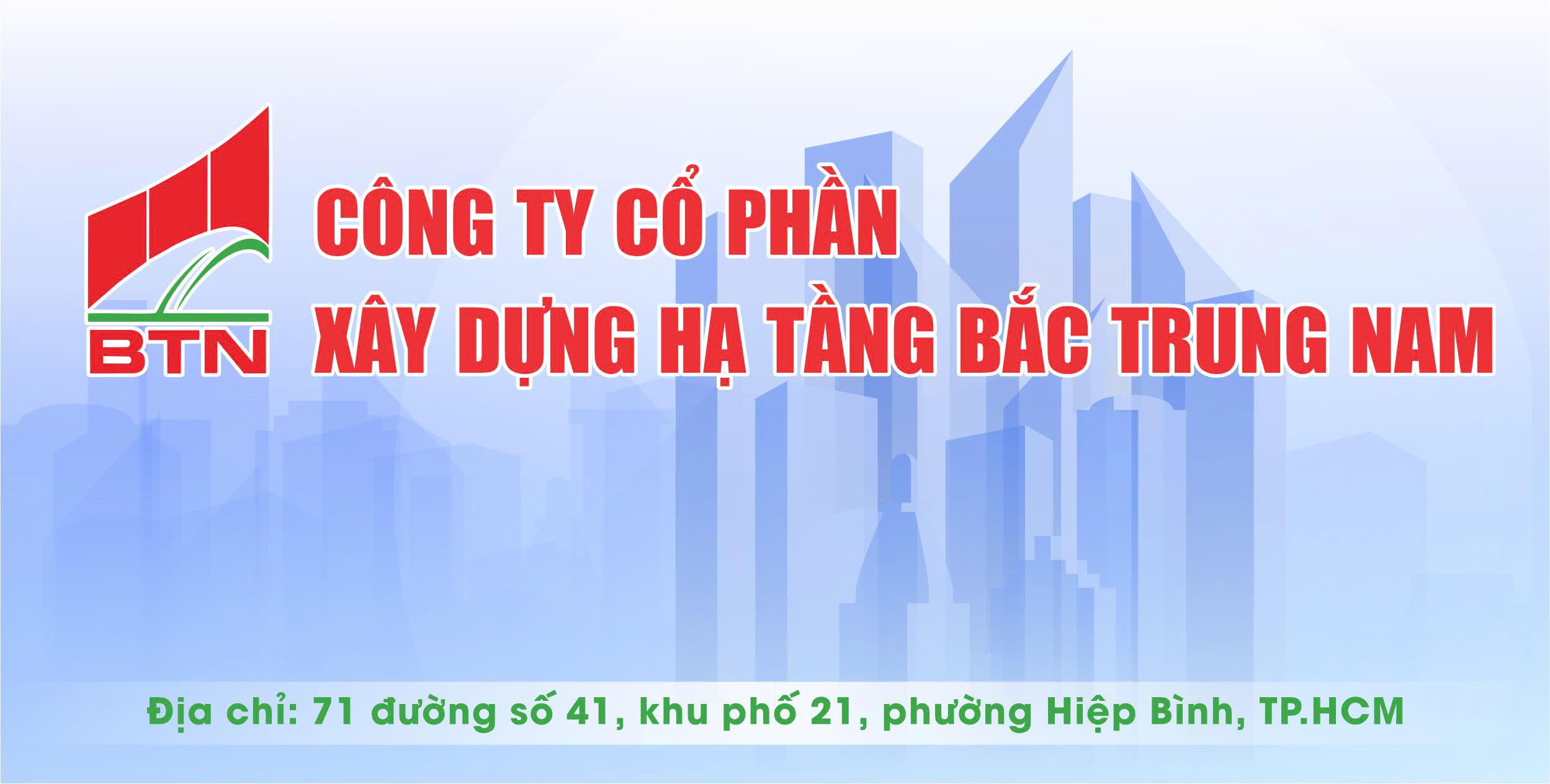 Công ty cổ phần Xây dựng Hạ tầng Bắc Trung Nam